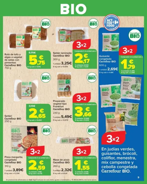 Ofertas de Carrefour España de 27 junio a 14 julio 2025 BIO Offres - Página 9