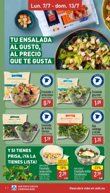 Offres ALDI Espagne de 7 à 13 juillet 2025 Combien il coûte peu d'acheter bien - Page 8