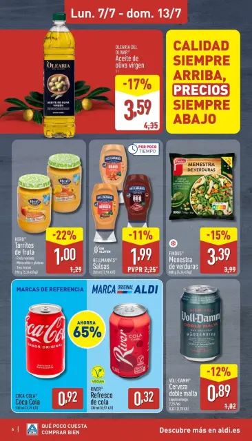 Offres ALDI Espagne de 7 à 13 juillet 2025 Combien il coûte peu d'acheter bien - Page 6