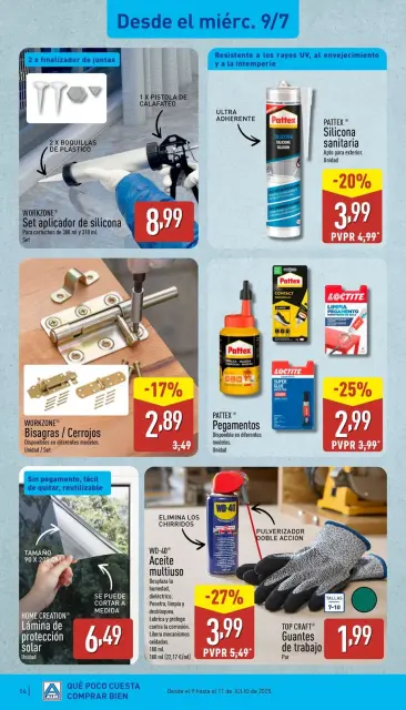 Offres ALDI Espagne de 7 à 13 juillet 2025 Combien il coûte peu d'acheter bien - Page 14