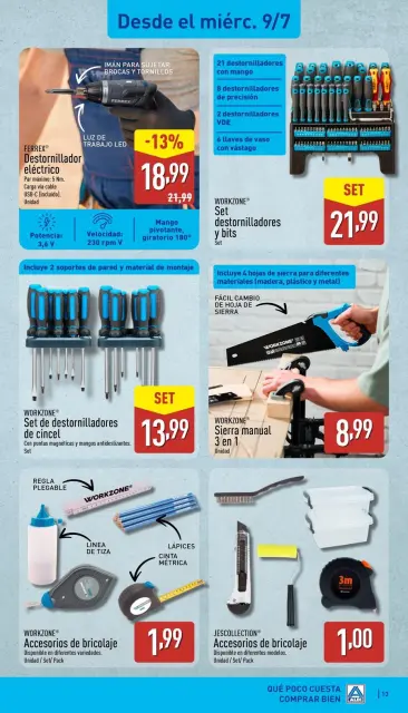 Offres ALDI Espagne de 7 à 13 juillet 2025 Combien il coûte peu d'acheter bien - Page 13