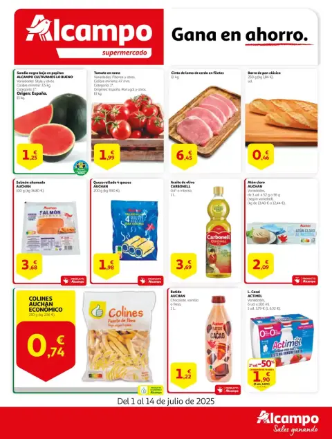 Ofertas de Alcampo España de 2 a 14 julio 2025 Grandes ventas - Página 1