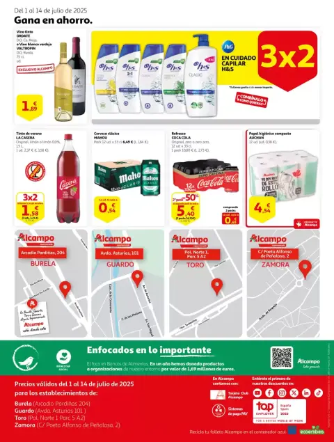 Ofertas de Alcampo España de 2 a 14 julio 2025 Grandes ventas - Página 2