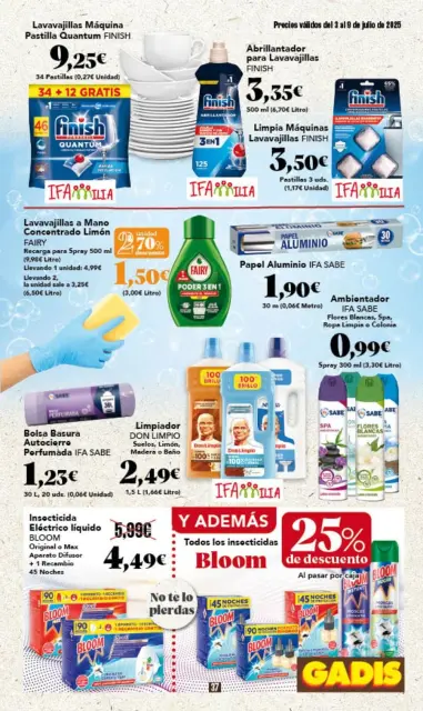 Ofertas de GADIS supermercado España de 3 a 9 julio 2025 Nuevos precios - Página 37