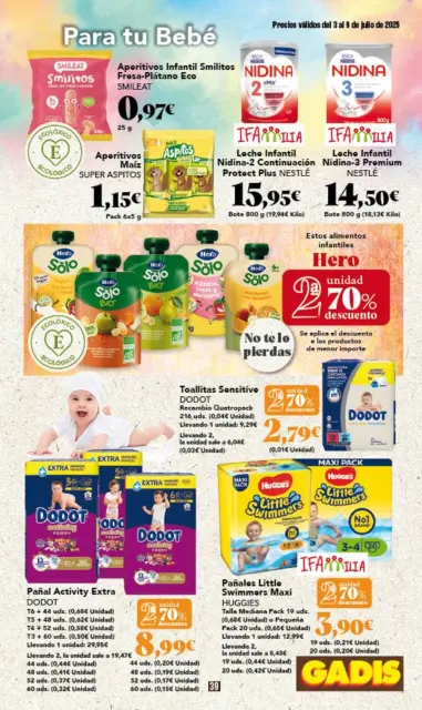 Ofertas de GADIS supermercado España de 3 a 9 julio 2025 Nuevos precios - Página 39