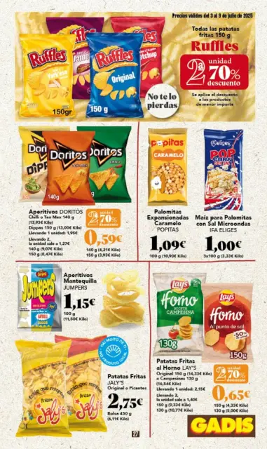 Ofertas de GADIS supermercado España de 3 a 9 julio 2025 Nuevos precios - Página 27