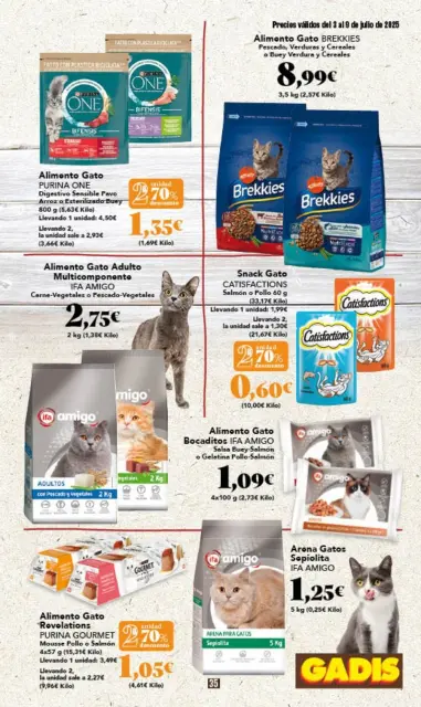 Ofertas de GADIS supermercado España de 3 a 9 julio 2025 Nuevos precios - Página 35