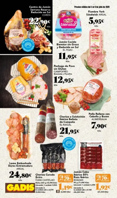 Ofertas de GADIS supermercado España de 3 a 9 julio 2025 Nuevos precios - Página 10