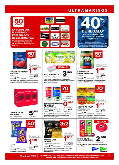 Offres Hipercor Espagne de 3 à 16 juillet 2025 Nos meilleurs prix - Page 13