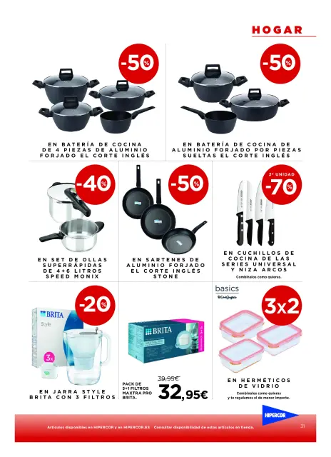 Offres Hipercor Espagne de 3 à 16 juillet 2025 Nos meilleurs prix - Page 36
