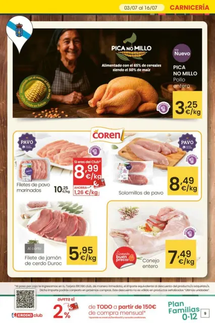 Ofertas de Eroski España de 3 a 15 julio 2025 ¡Ofertones para conquistarte! - Página 9