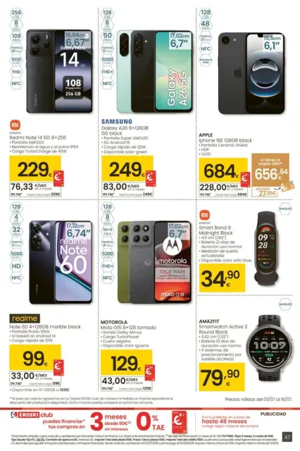 Ofertas de Eroski España de 3 a 15 julio 2025 ¡Ofertones para conquistarte! - Página 47