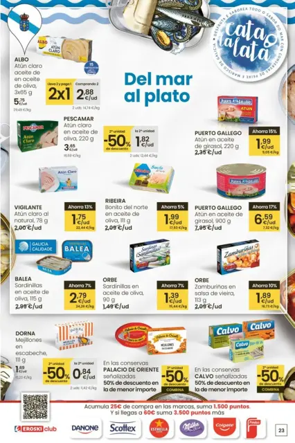 Ofertas de Eroski España de 3 a 15 julio 2025 ¡Ofertones para conquistarte! - Página 23