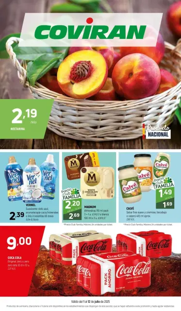 Ofertas de Froiz España de 1 a 12 julio 2025 Folleto de descuentos - Página 1