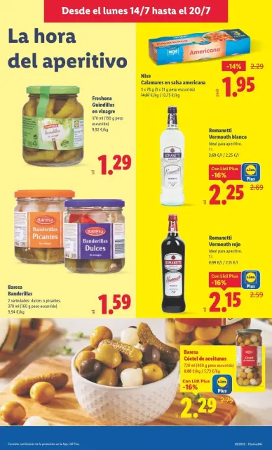 Ofertas de Lidl España de 14 a 20 julio 2025 ofertas semanales - Página 11
