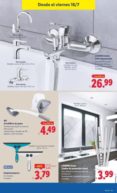 Ofertas de Lidl España de 14 a 20 julio 2025 Ofertas de bazar - Página 17