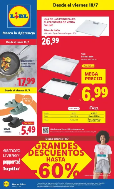 Ofertas de Lidl España de 14 a 20 julio 2025 Ofertas de bazar - Página 1