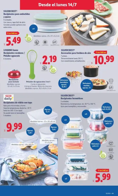 Ofertas de Lidl España de 14 a 20 julio 2025 Ofertas de bazar - Página 5