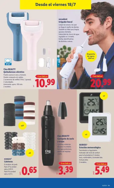 Ofertas de Lidl España de 14 a 20 julio 2025 Ofertas de bazar - Página 15