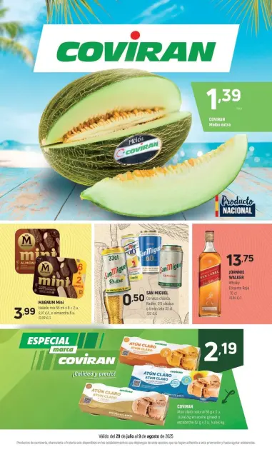 Ofertas de Coviran España de 29 julio a 9 agosto 2025 Ofertas semanales - Página 1