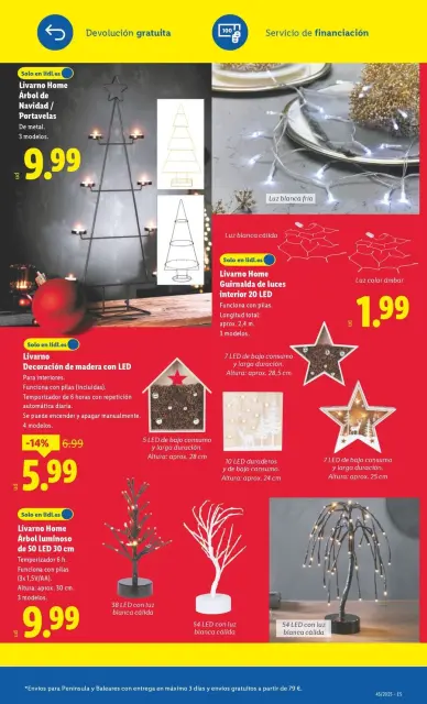 Ofertas de Lidl España de 3 a 9 noviembre 2025 Ofertas de bazar - Página 15