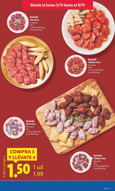 Ofertas de Lidl España de 3 a 9 noviembre 2025 ofertas semanales - Página 17