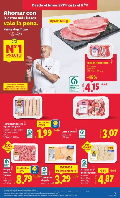 Ofertas de Lidl España de 3 a 9 noviembre 2025 ofertas semanales - Página 11
