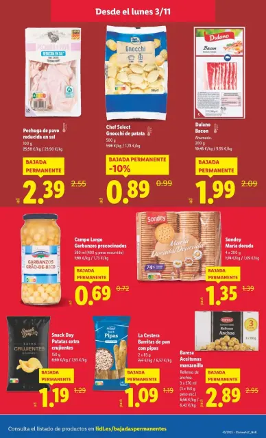Ofertas de Lidl España de 3 a 9 noviembre 2025 ofertas semanales - Página 3