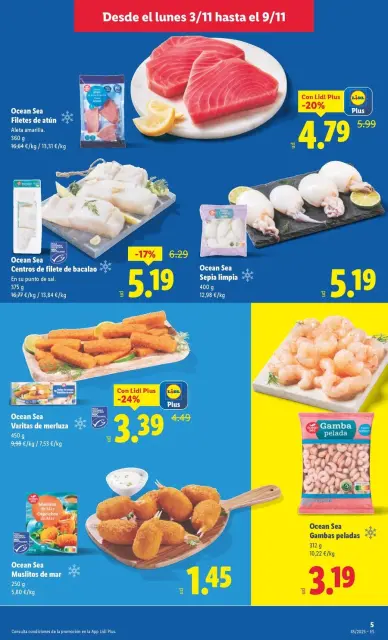 Ofertas de Lidl España de 3 a 9 noviembre 2025 ofertas semanales - Página 13