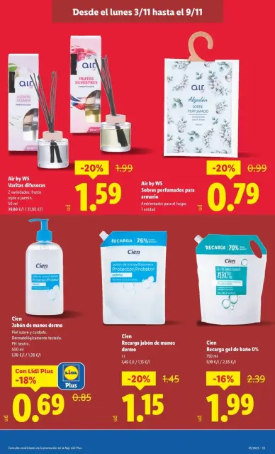 Ofertas de Lidl España de 3 a 9 noviembre 2025 ofertas semanales - Página 9