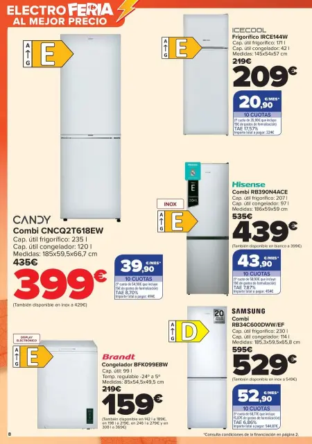 Ofertas de Carrefour España de 28 octubre a 11 noviembre 2025 SURTIDO ELECTRO Ofertas - Página 8