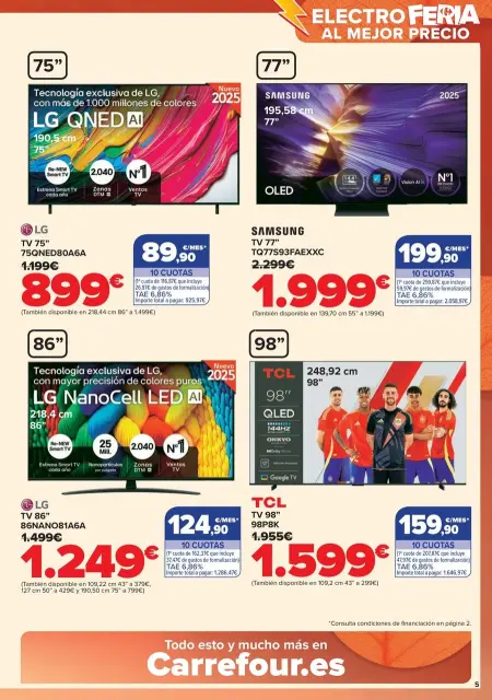 Ofertas de Carrefour España de 28 octubre a 11 noviembre 2025 SURTIDO ELECTRO Ofertas - Página 5