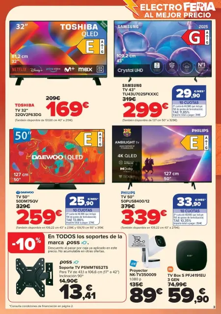 Ofertas de Carrefour España de 28 octubre a 11 noviembre 2025 SURTIDO ELECTRO Ofertas - Página 3