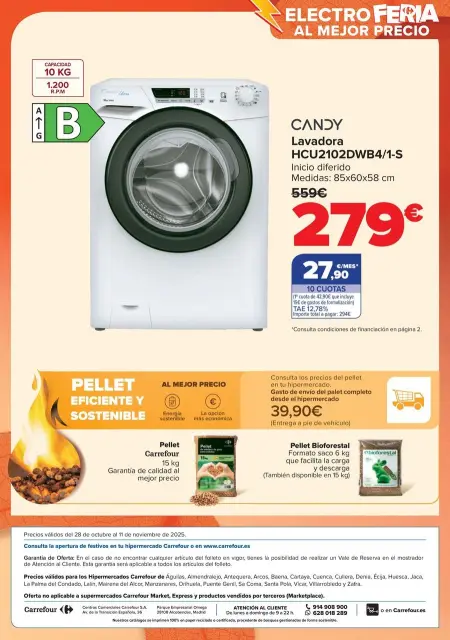 Ofertas de Carrefour España de 28 octubre a 11 noviembre 2025 SURTIDO ELECTRO Ofertas - Página 12