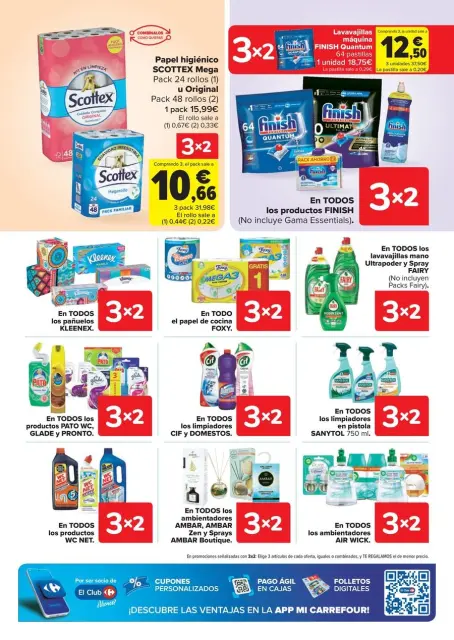 Ofertas de Carrefour España de 28 octubre a 13 noviembre 2025 50% QUE VUELVE + 3x2 Ofertas - Página 66