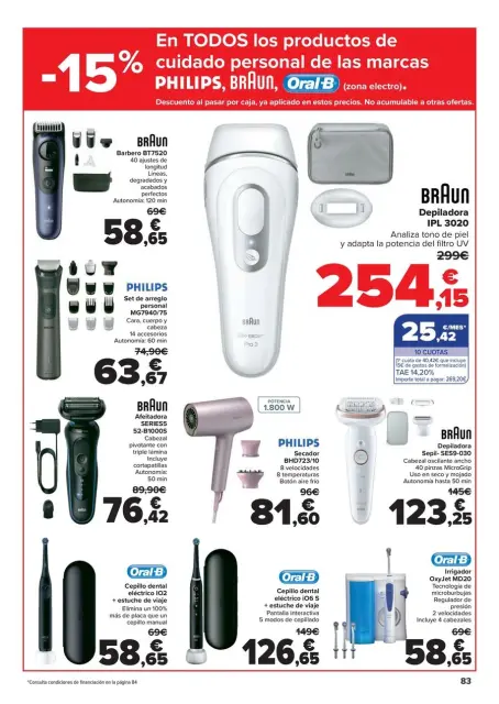 Ofertas de Carrefour España de 28 octubre a 13 noviembre 2025 50% QUE VUELVE + 3x2 Ofertas - Página 79