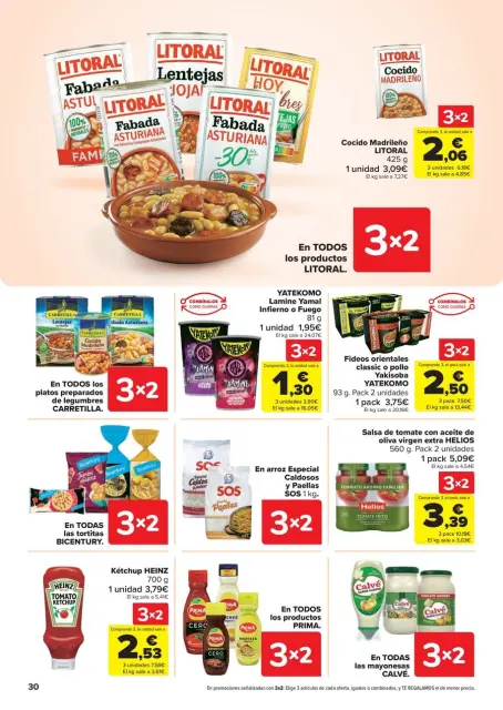 Ofertas de Carrefour España de 28 octubre a 13 noviembre 2025 50% QUE VUELVE + 3x2 Ofertas - Página 30