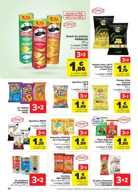 Ofertas de Carrefour España de 28 octubre a 13 noviembre 2025 50% QUE VUELVE + 3x2 Ofertas - Página 34