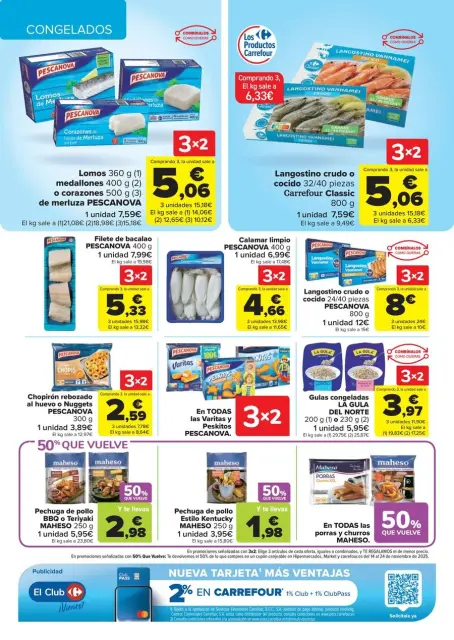 Ofertas de Carrefour España de 28 octubre a 13 noviembre 2025 50% QUE VUELVE + 3x2 Ofertas - Página 22