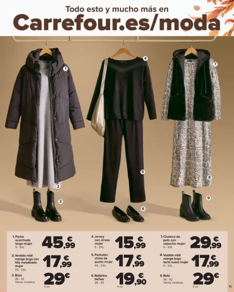 Ofertas de Carrefour España de 23 octubre a 12 noviembre 2025 Folleto de ofertas COLECCIÓN TEXTIL - Página 11