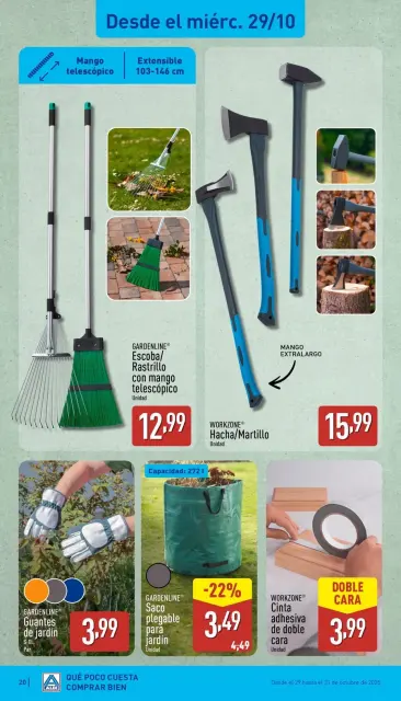 ALDI Spain Offers from 27 October to 2 November 2025 Good Buy Offers - Page 20
