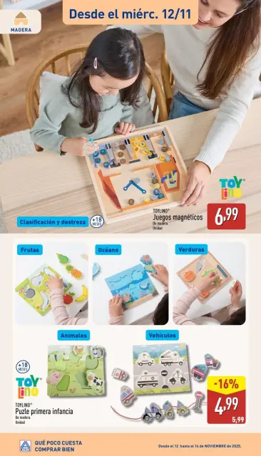 Offres ALDI Espagne de 5 novembre à 5 décembre 2025 Brochure d'offres spéciales sur les jouets - Page 44
