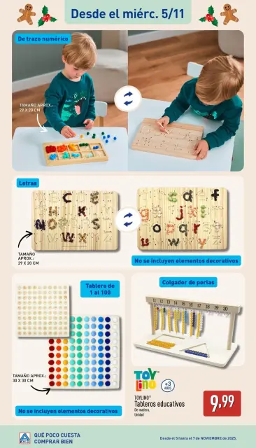 Offres ALDI Espagne de 5 novembre à 5 décembre 2025 Brochure d'offres spéciales sur les jouets - Page 16