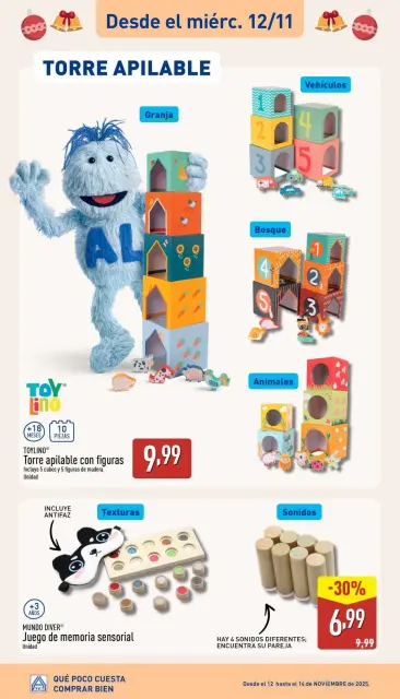 Offres ALDI Espagne de 5 novembre à 5 décembre 2025 Brochure d'offres spéciales sur les jouets - Page 47