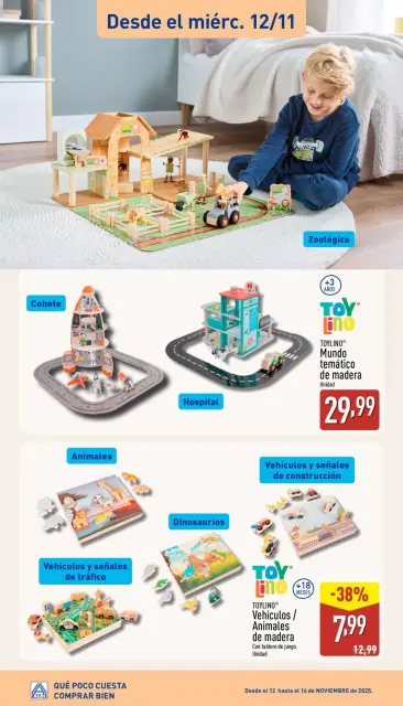 Offres ALDI Espagne de 5 novembre à 5 décembre 2025 Brochure d'offres spéciales sur les jouets - Page 50