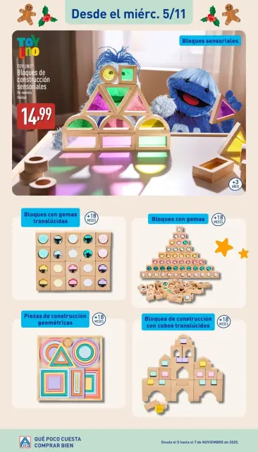 Offres ALDI Espagne de 5 novembre à 5 décembre 2025 Brochure d'offres spéciales sur les jouets - Page 13