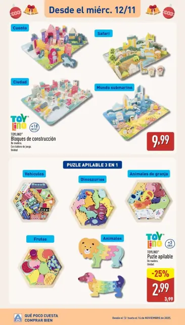 Offres ALDI Espagne de 5 novembre à 5 décembre 2025 Brochure d'offres spéciales sur les jouets - Page 45