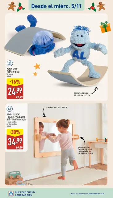 Offres ALDI Espagne de 5 novembre à 5 décembre 2025 Brochure d'offres spéciales sur les jouets - Page 25