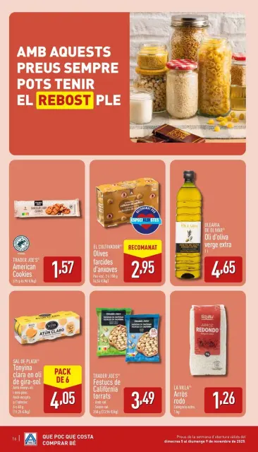 Offres ALDI Espagne de 5 à 9 novembre 2025 Brochure d'offre OBRIM - Page 16