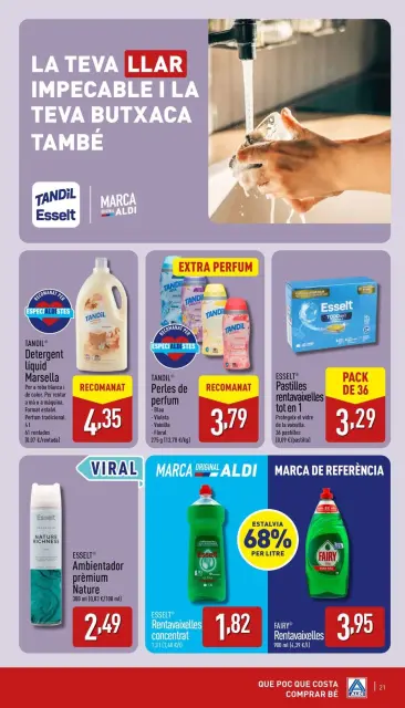 Offres ALDI Espagne de 5 à 9 novembre 2025 Brochure d'offre OBRIM - Page 21